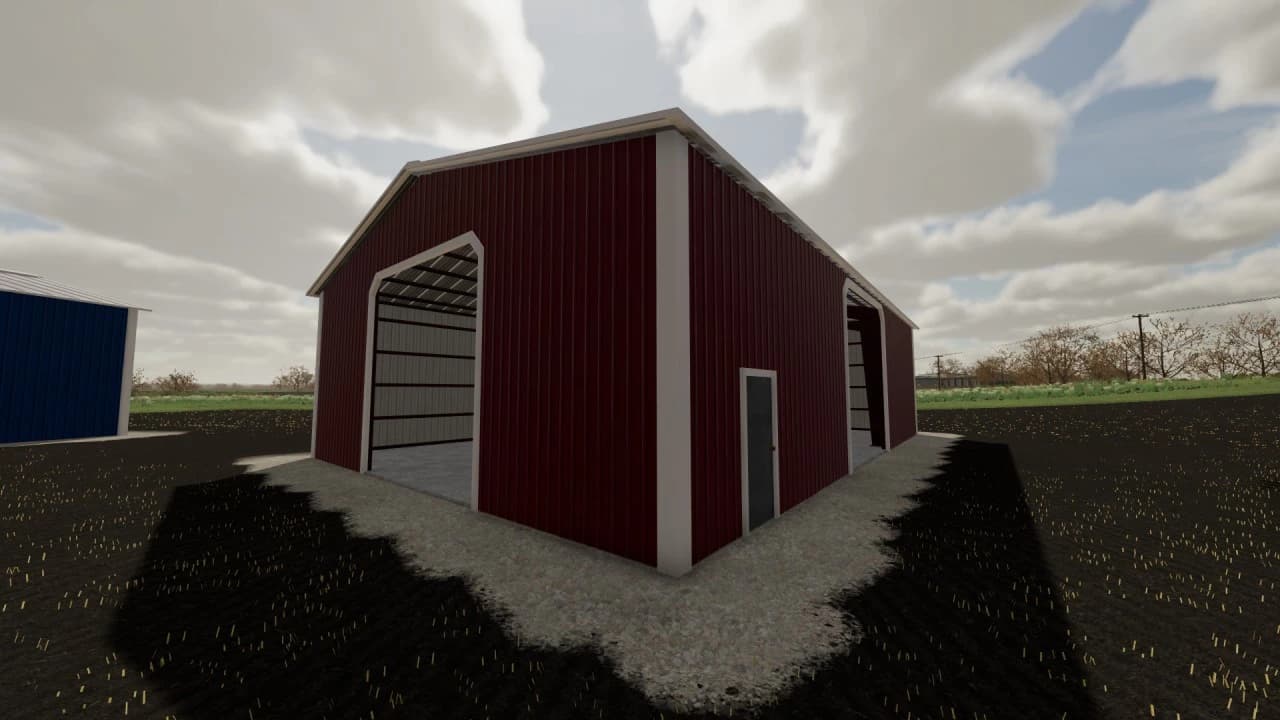 40X60 STEEL SHED 3