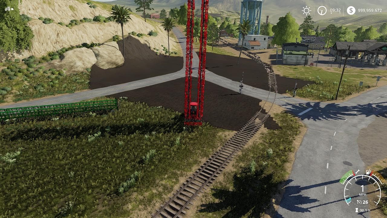 50 meter plow and cultivator