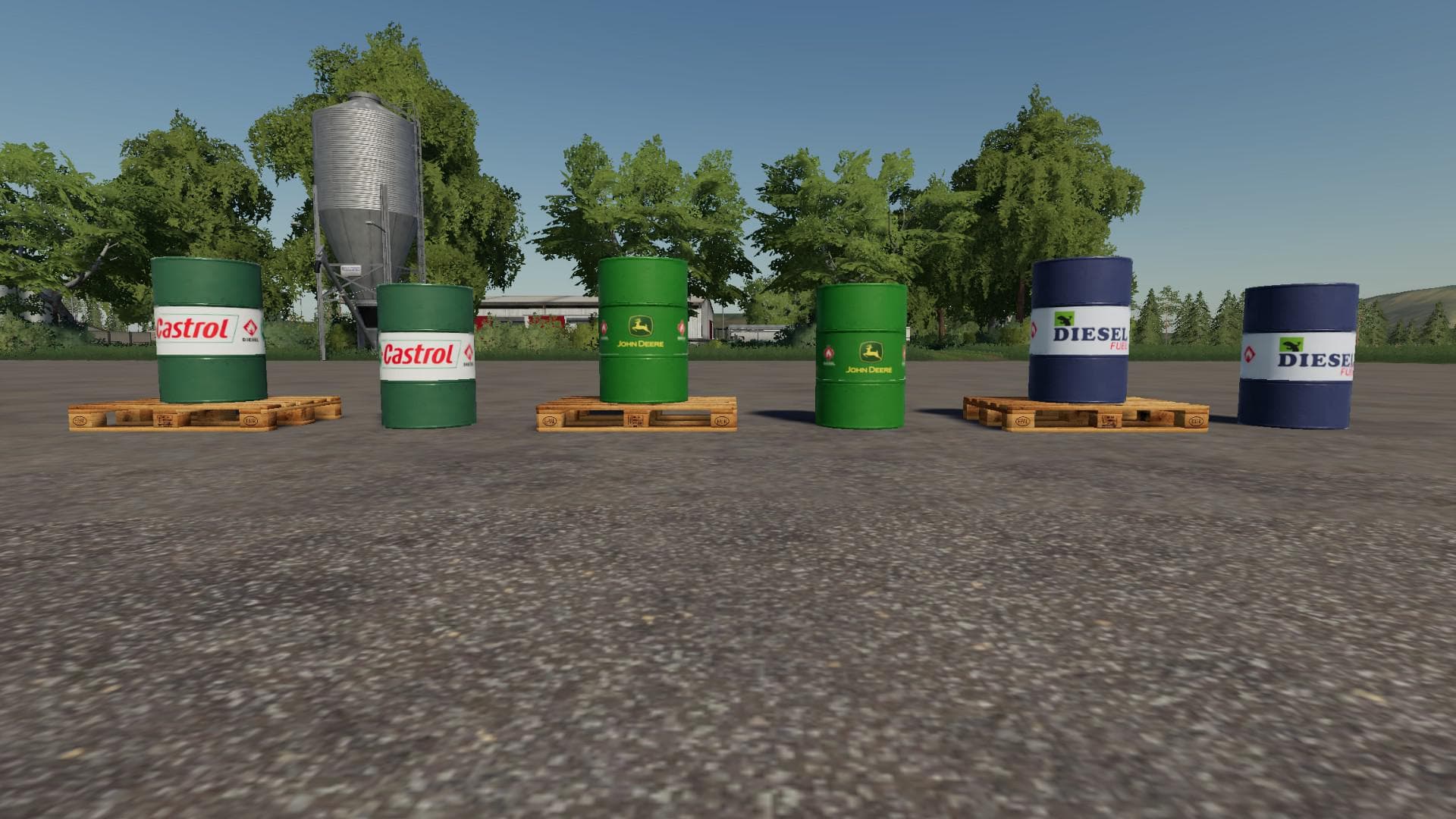 500l Diesel barrel Pack 5