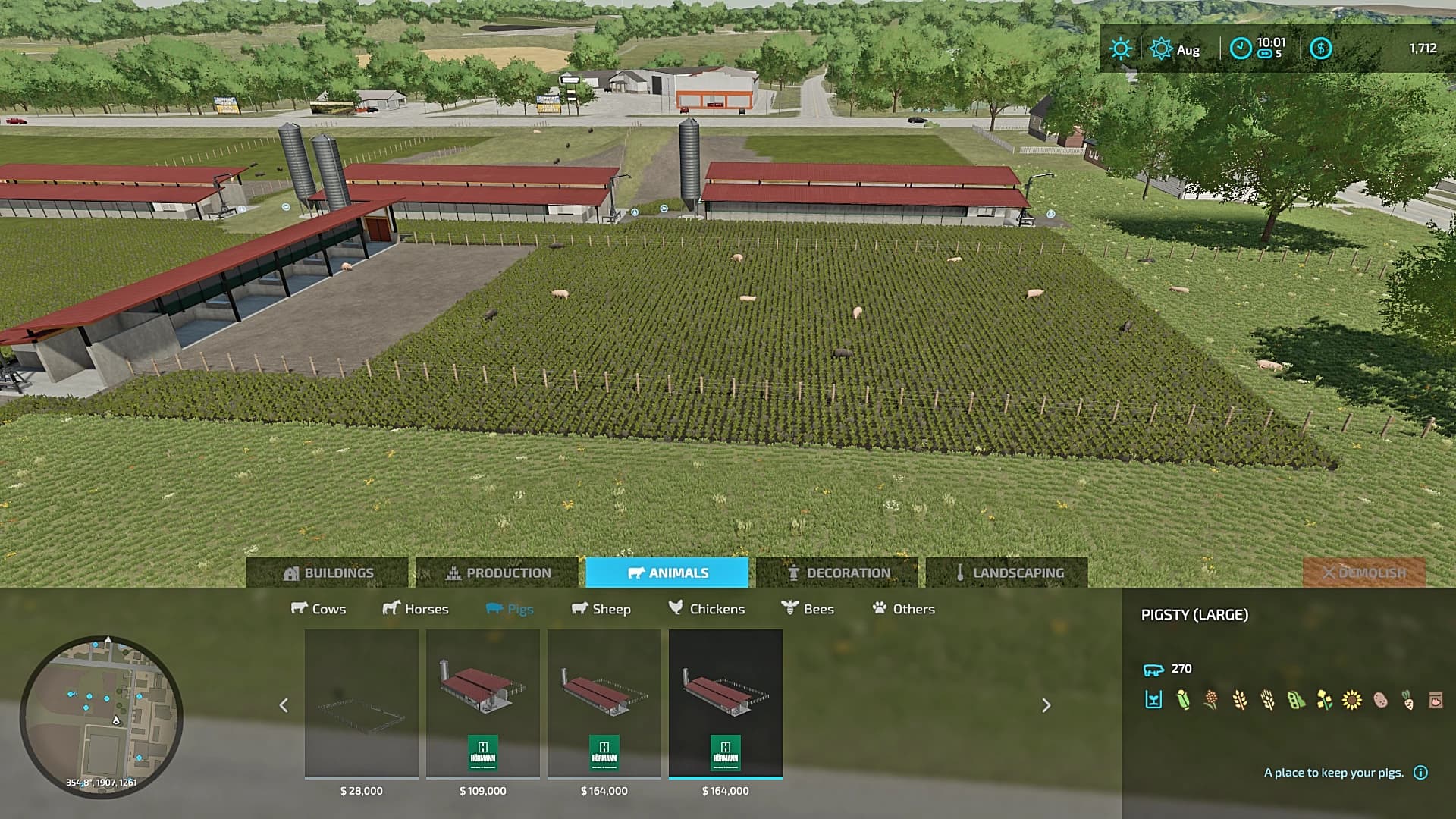 814 MODDING XL PIG FENCE/BARN 3