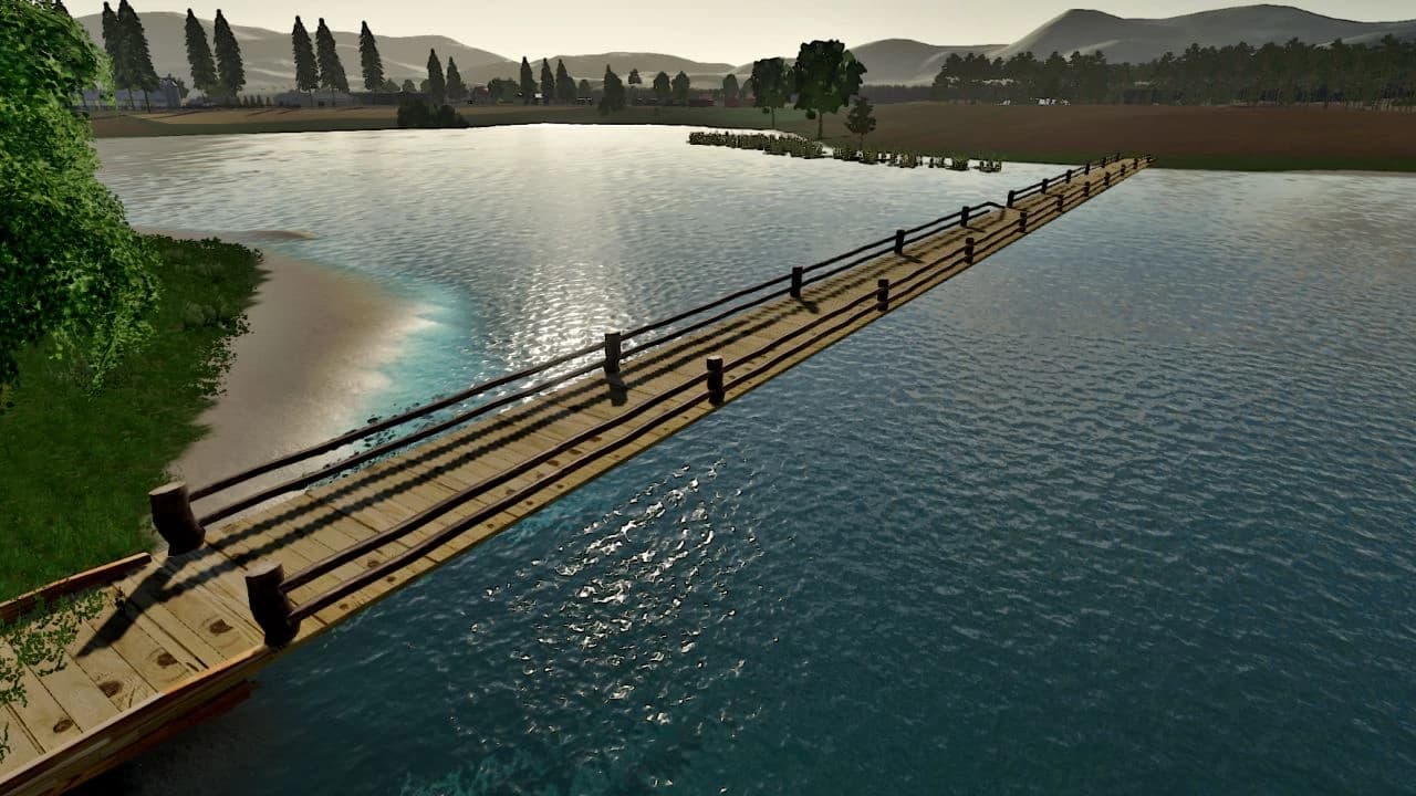 A SMALL WOODEN BRIDGE 2