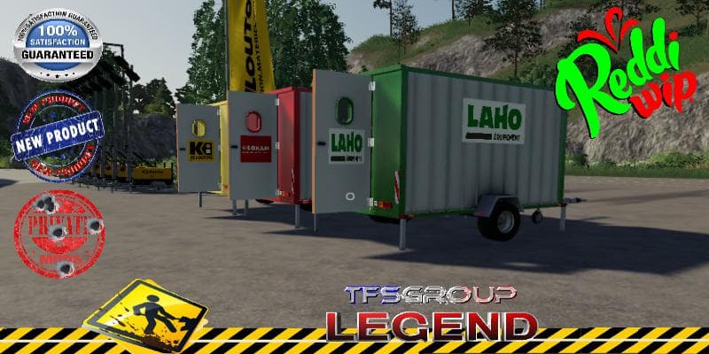 ABRI DE CHANTIER MOBILE 3