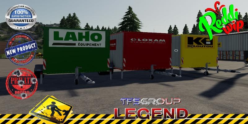 ABRI DE CHANTIER MOBILE 2