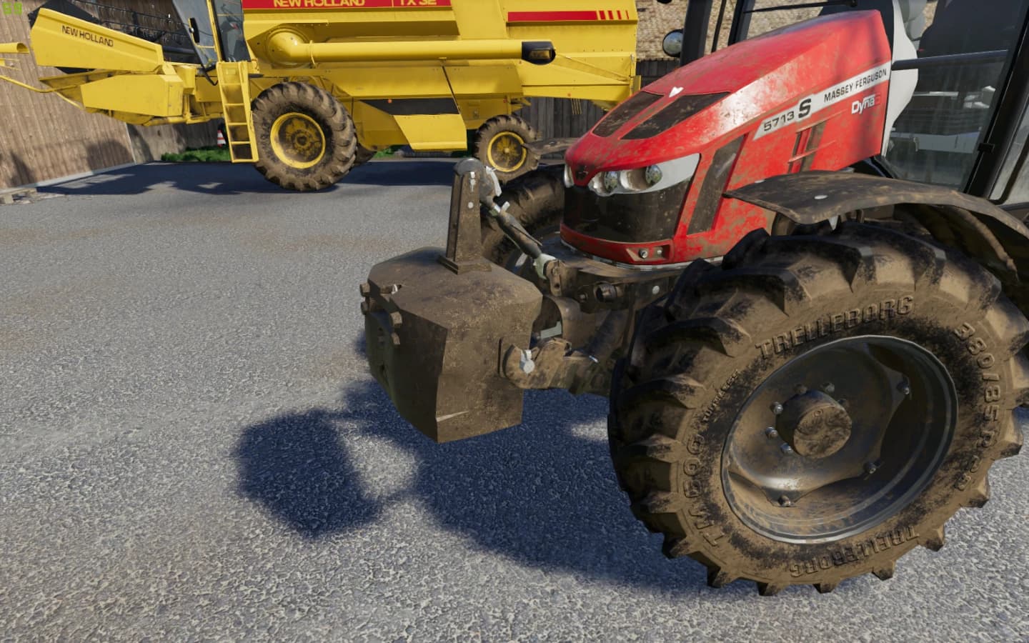 AGCO 850 KG WEIGHT