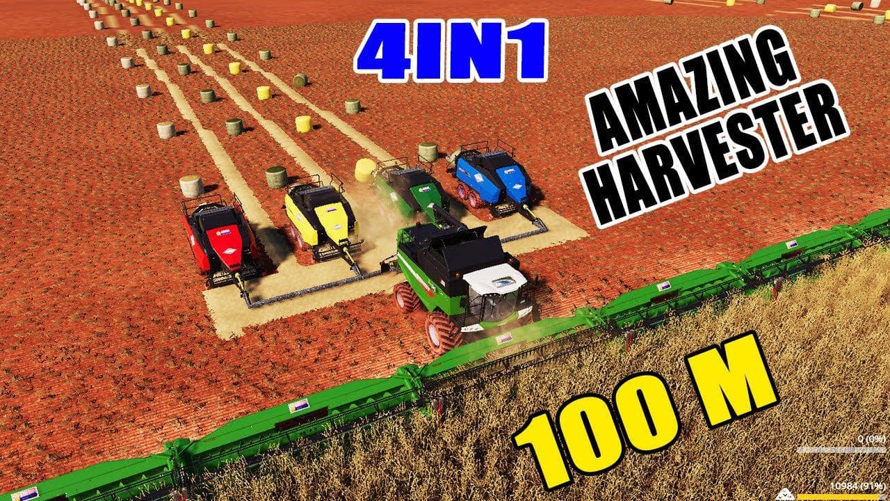 AGCO CRAZY HARVESTER