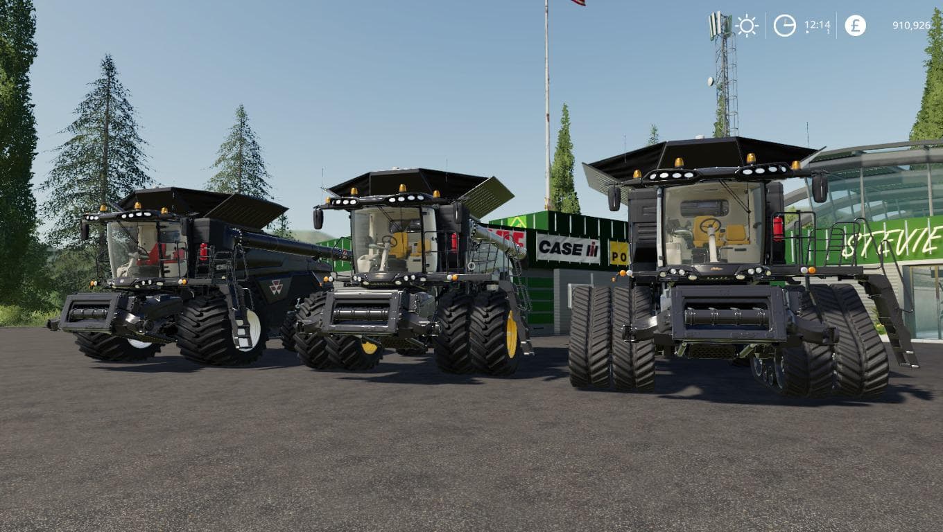 AGCO IDEAL 9 COMBINE BY STEVIE 4