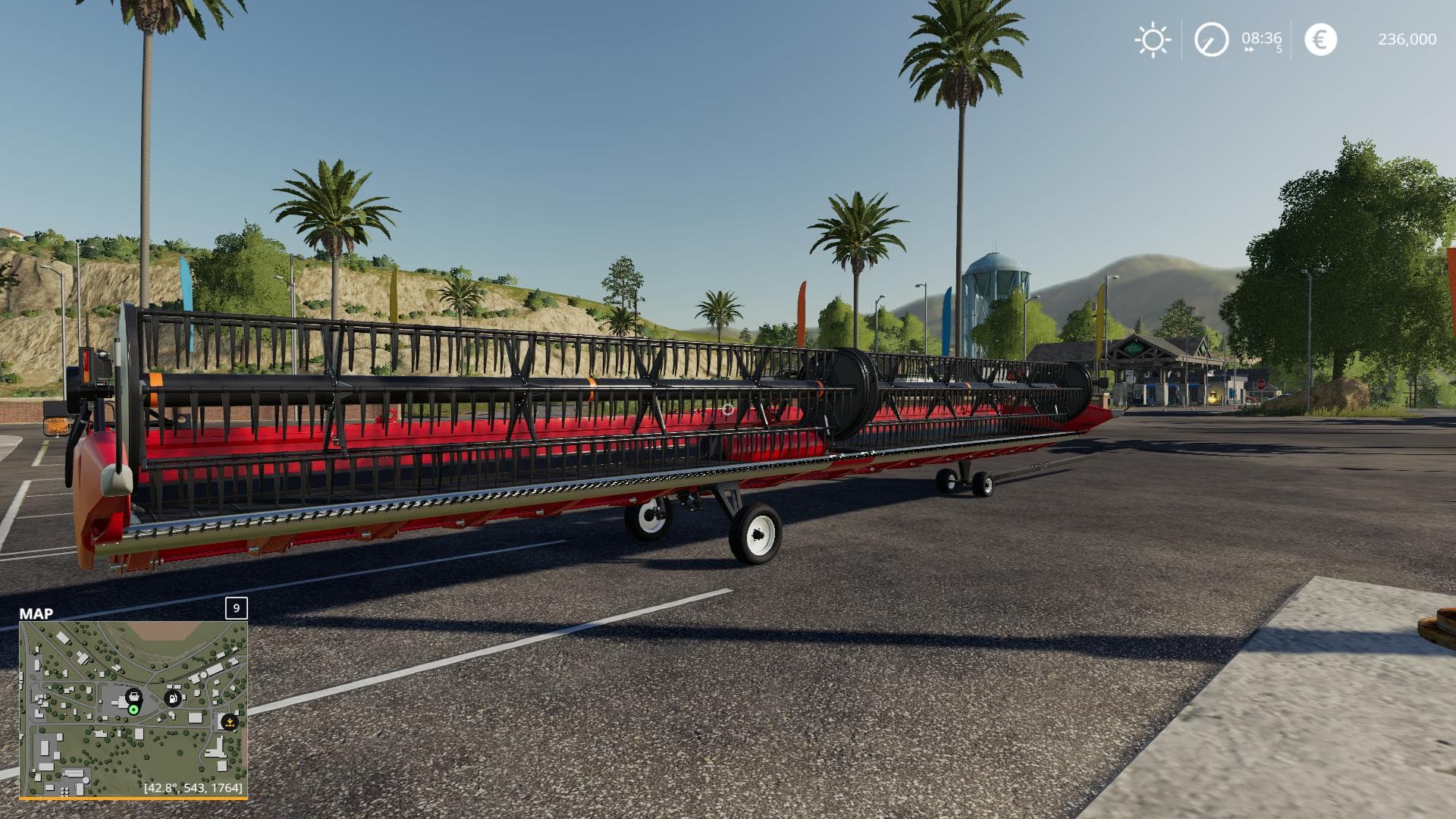 AGCO TERRA FLEX DRAPER 45FT 2