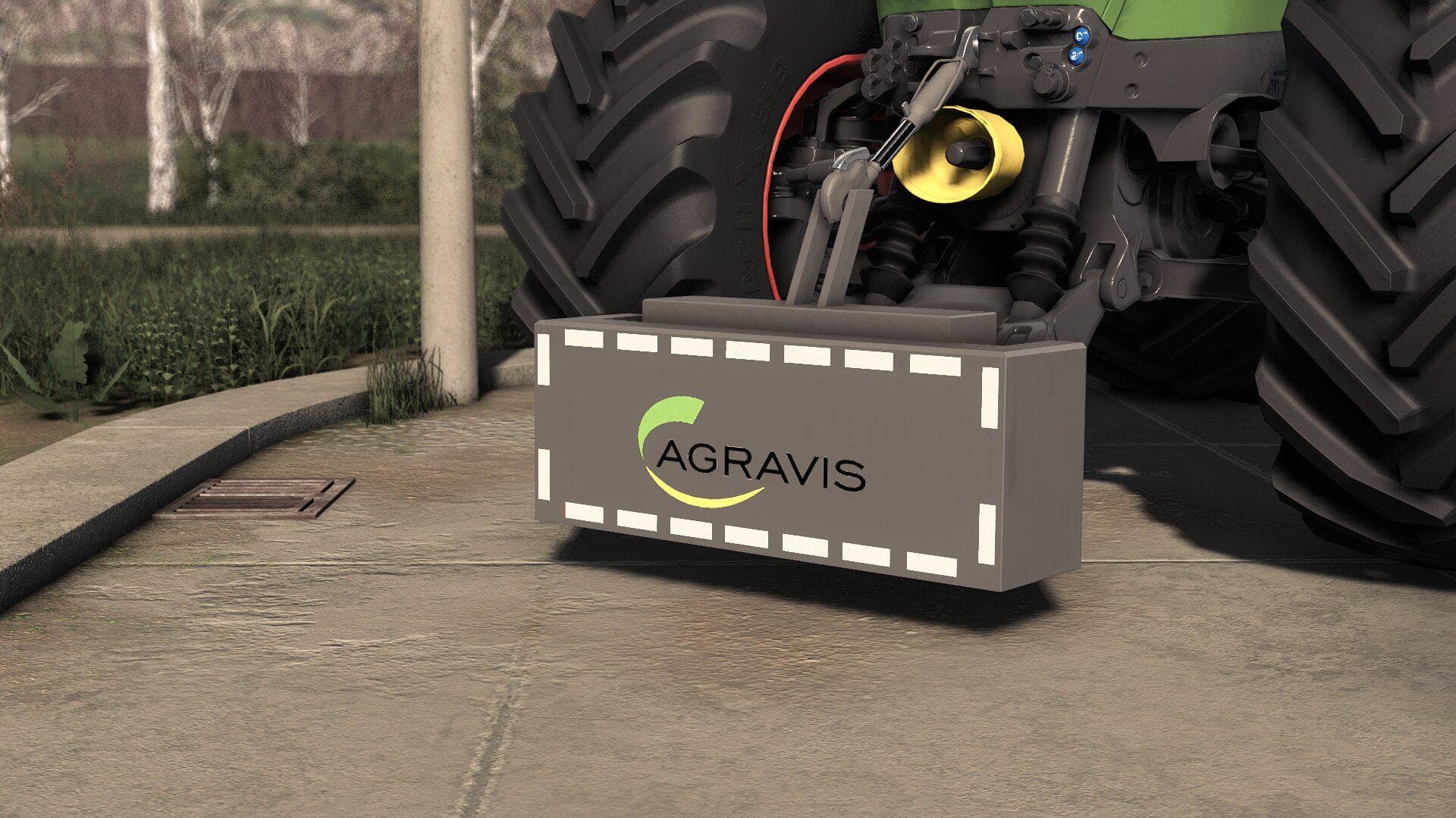 AGRAVIS GEWICHT 1000KG