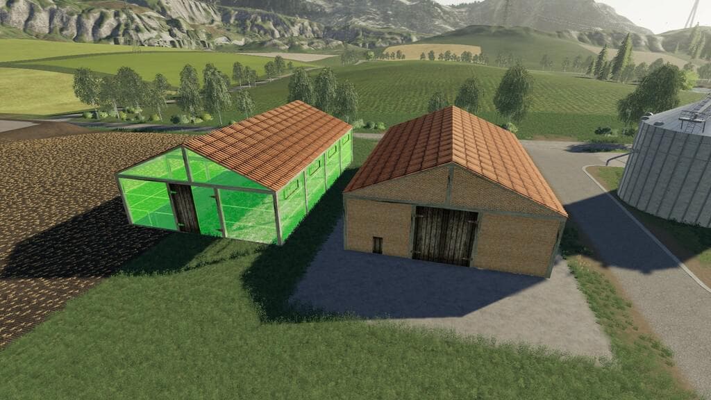 AGRICULTURAL BRICK SHED