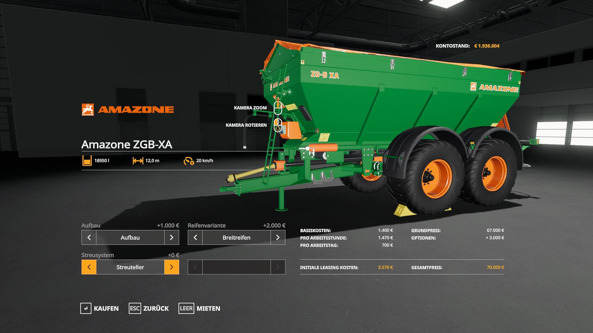 AMAZONE ZGB-XA 5