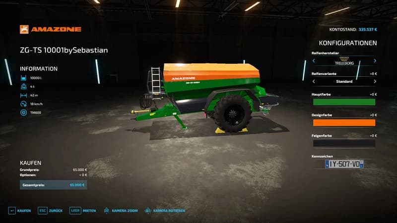 AMAZONE ZGTS10001