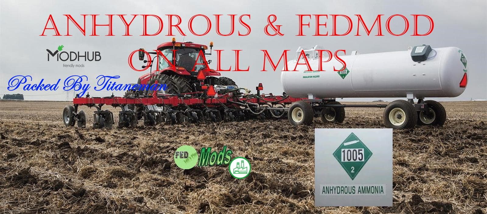 ANHYDROUS & FEDMODSON ALL MAPS
