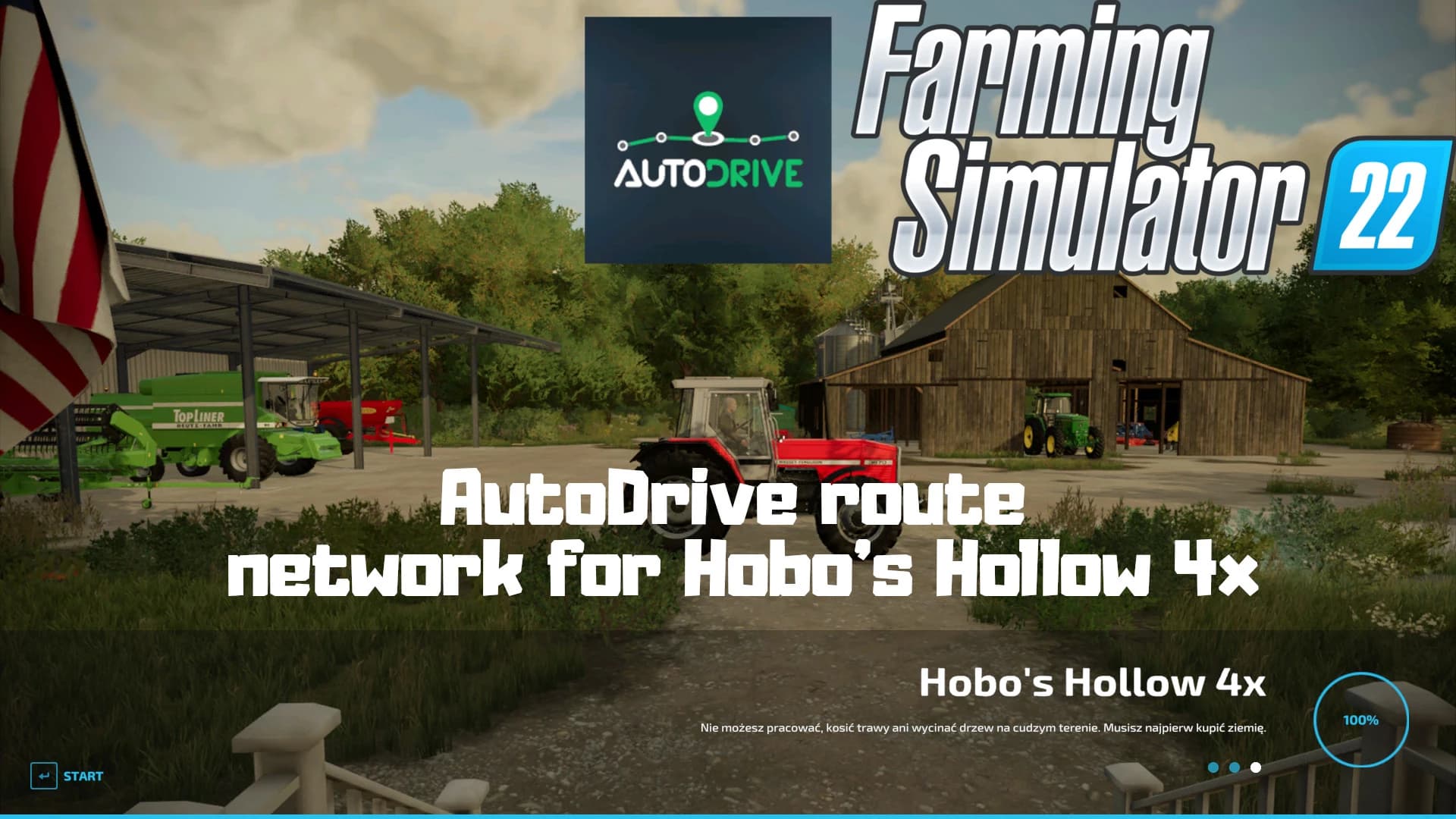 AUTODRIVE ROUTE NETWORK FOR HOBO'S HOLLOW 4X 5