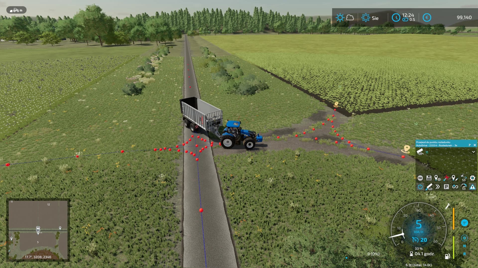 AUTODRIVE ROUTE NETWORK FOR HOBO'S HOLLOW 4X 2
