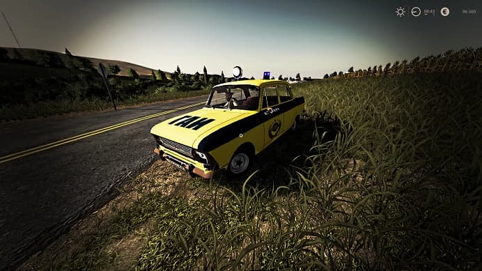 AZLK 412 MILITIA OF THE USSR 2