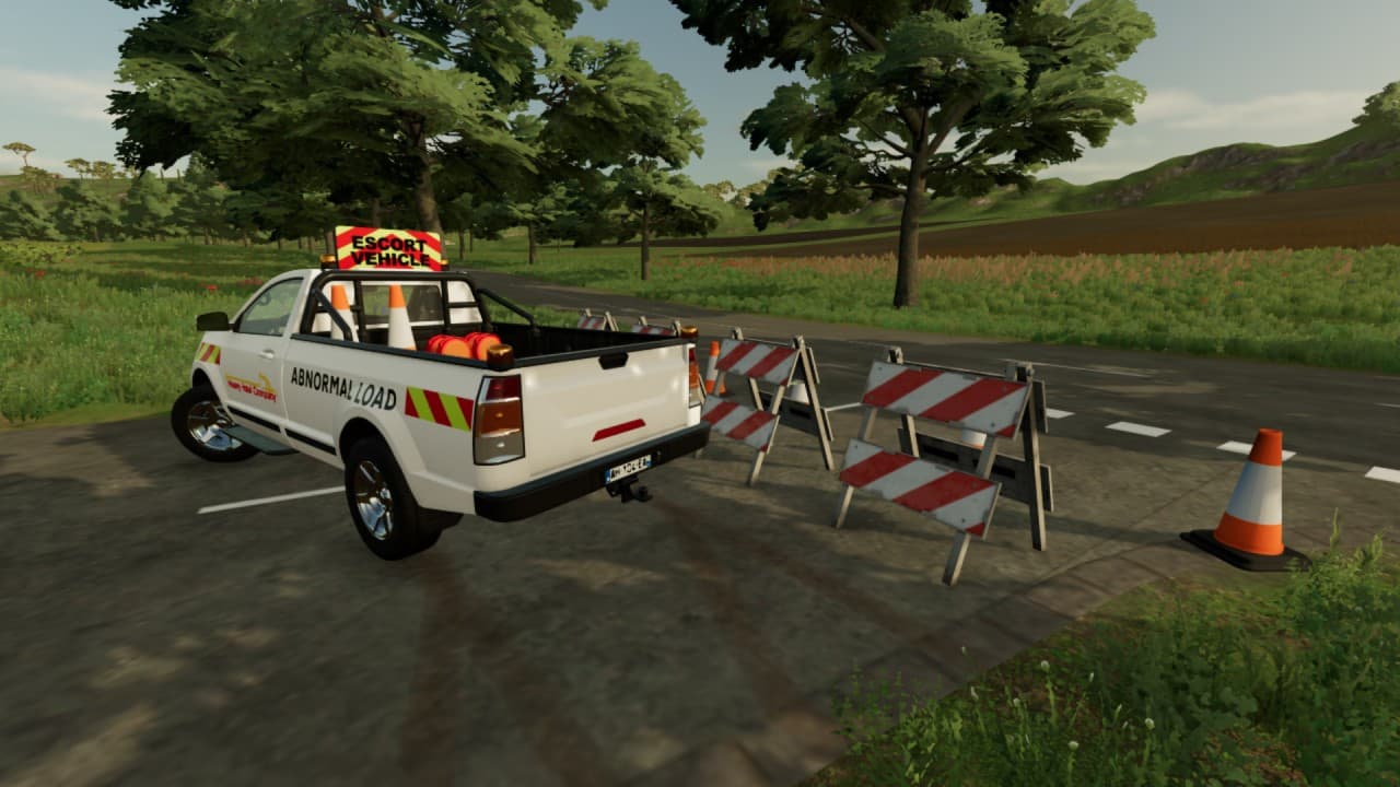 Abnormal Load Escort Pickup 3