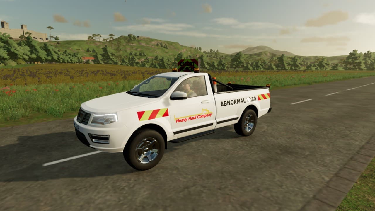 Abnormal Load Escort Pickup 2