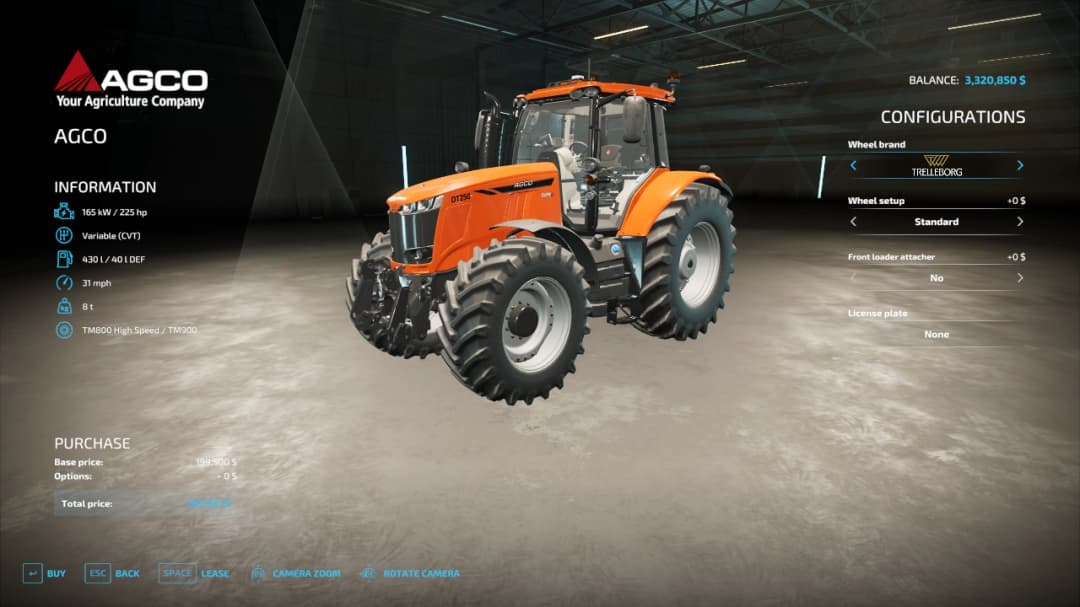 Agco DT250B