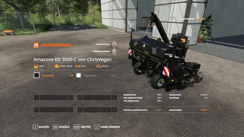 Amazone Mod Pack 3