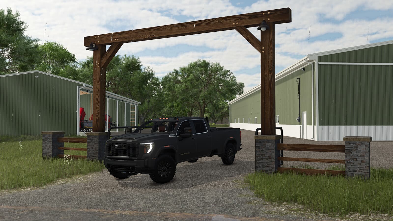 American Ranch Gate Entrance 3
