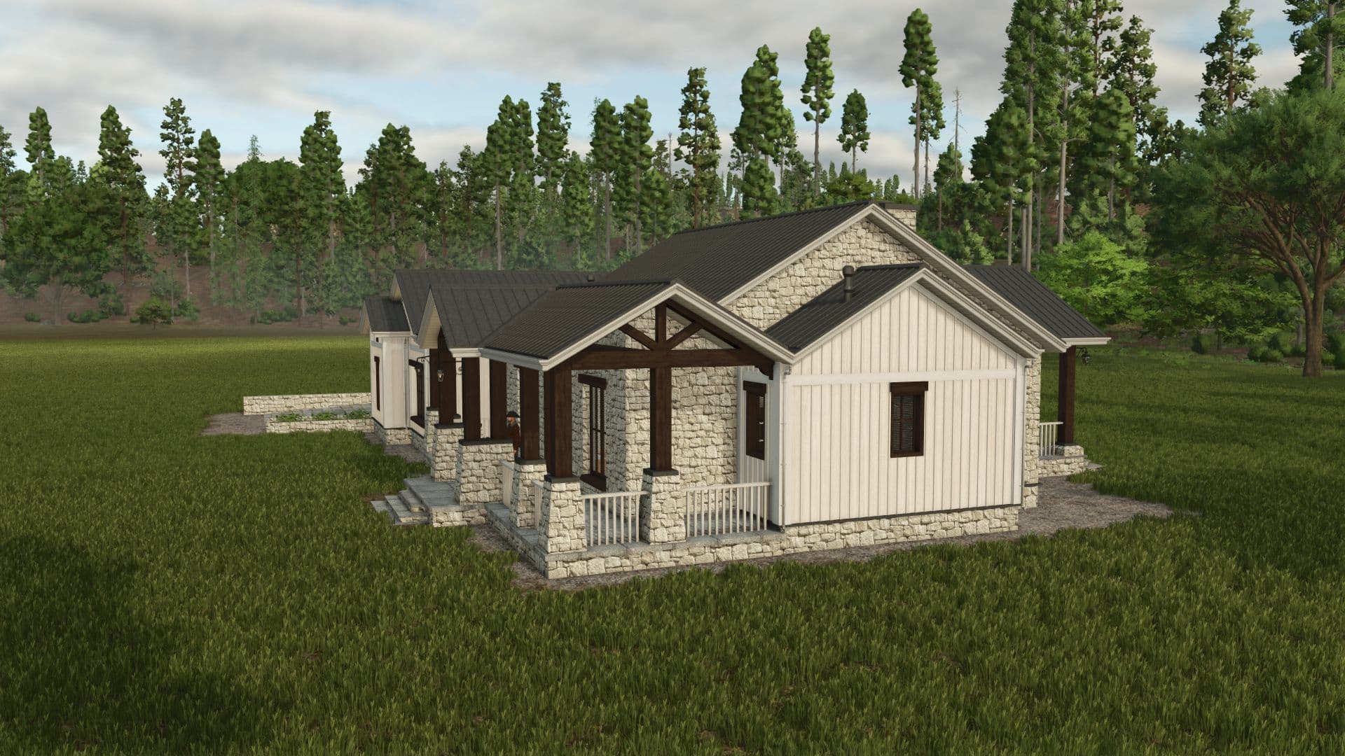American Stone Farm House 5