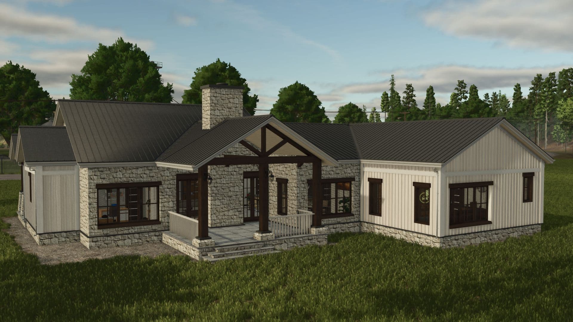 American Stone Farm House 4