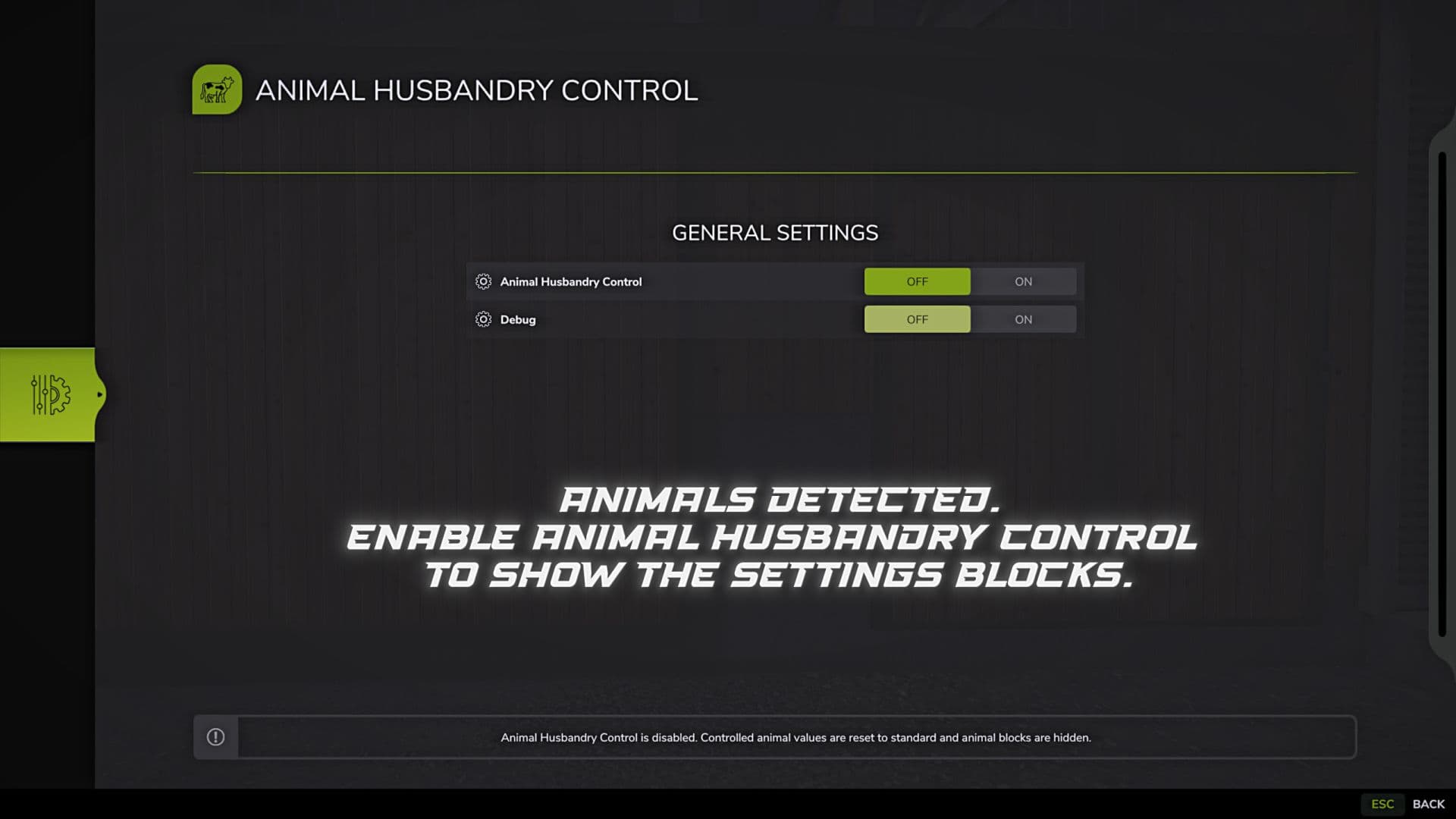 Animal Husbandry Control 6