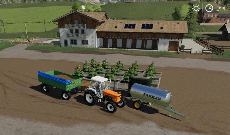 Apple orchard, placeable 2