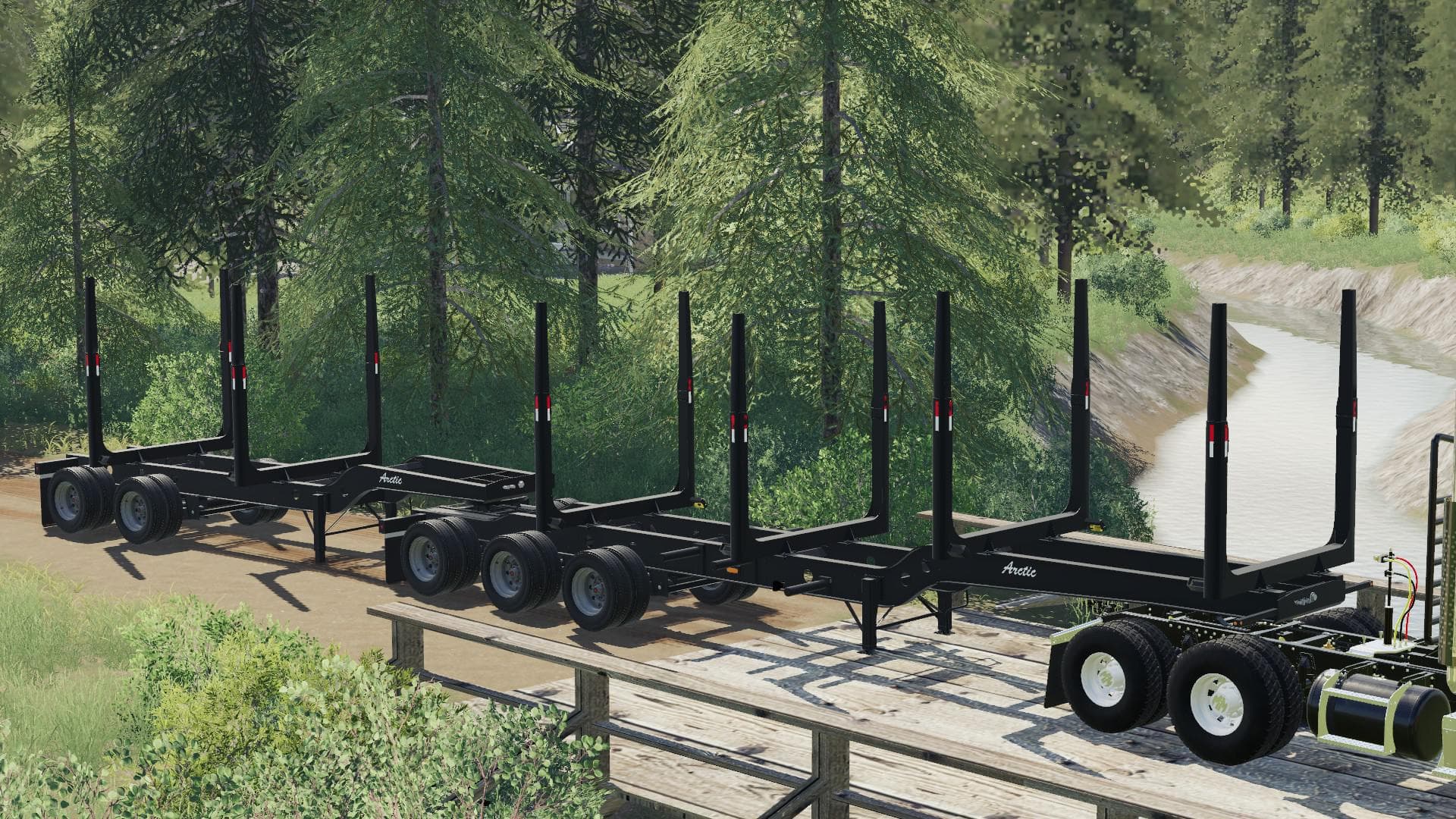 ARCTIC LOG TRAILERS 2