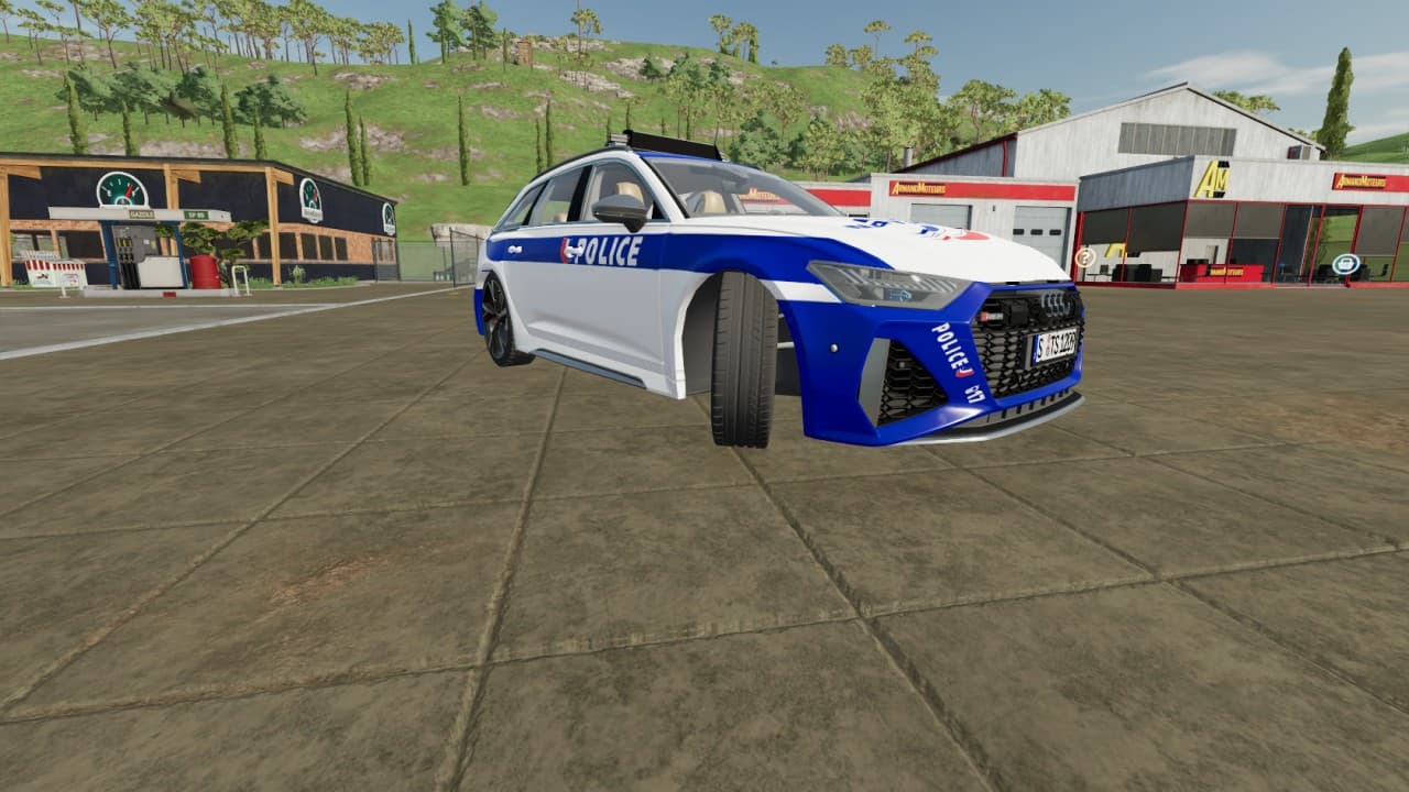 Audi RS6 Police 4