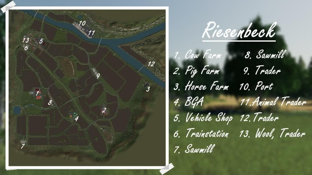 AUTODRIVE FOR RIESENBECK MAP