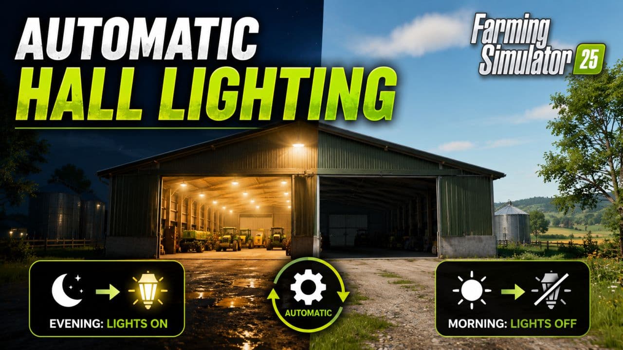 Automatic hall lighting