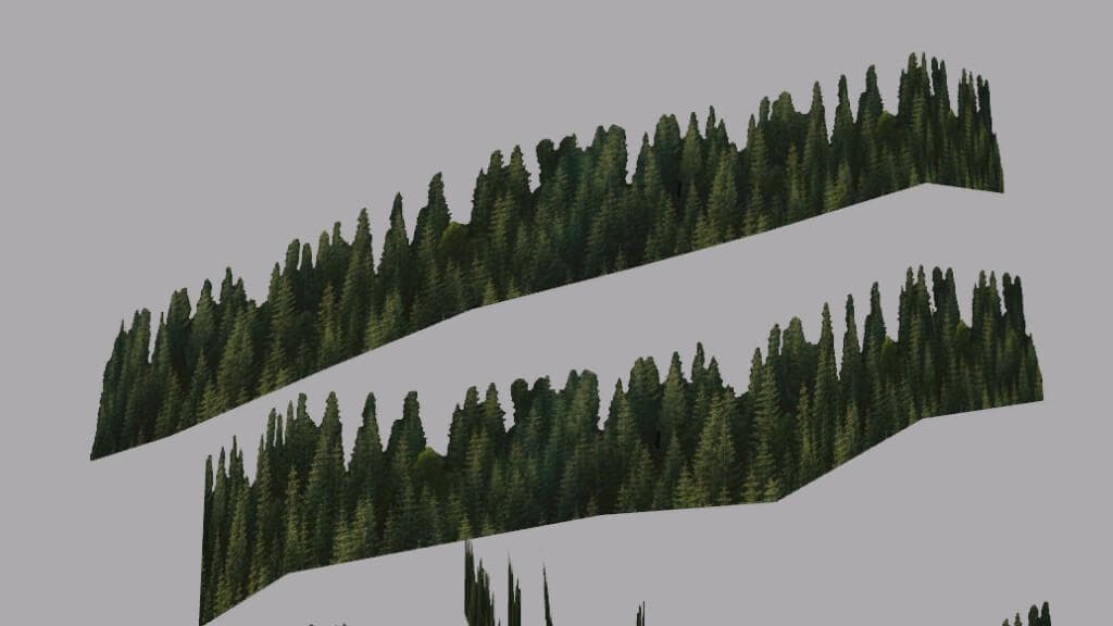 BACKGROUND TREE ARRAYS
