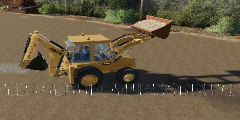 BACKHOE FIATALLIS FB7B 2