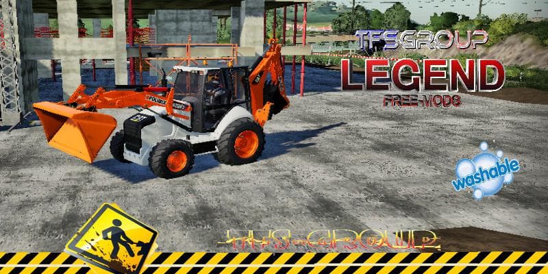 BACKHOE LOADER 420F2 POLIMIX 5