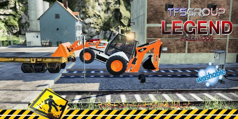 BACKHOE LOADER 420F2 POLIMIX 4