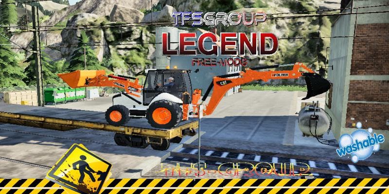BACKHOE LOADER 420F2 POLIMIX 3