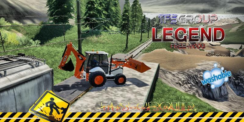 BACKHOE LOADER 420F2 POLIMIX 2