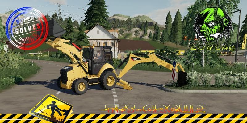 BACKHOE LOADER CAT420 FIT 3