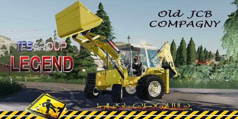 BACKHOE LOADER JCB 3CX OLD 3