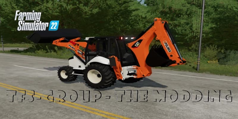 BACKHOE LOADER POLIMIX 2