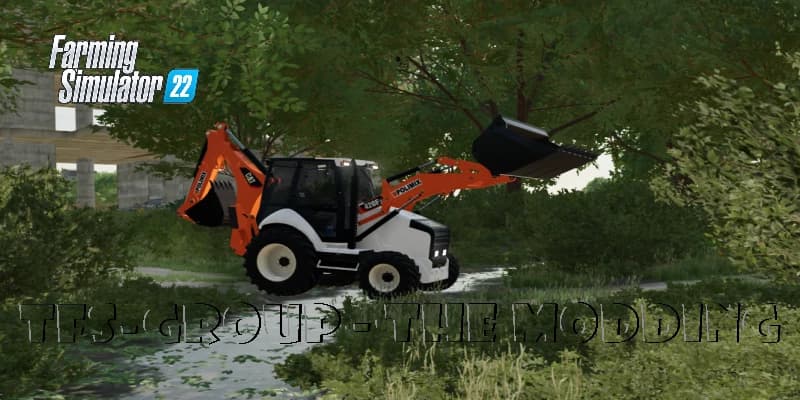 BACKHOE LOADER POLIMIX 4