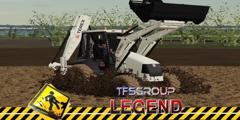 BAKHOE LOADER TEREX 860/880 SX 5