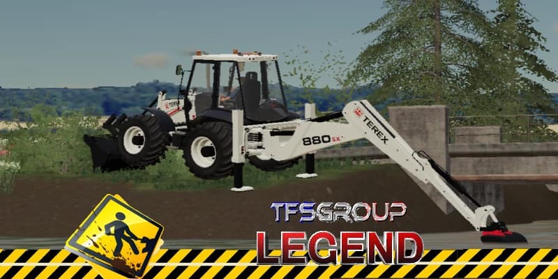 BAKHOE LOADER TEREX 860/880 SX 3