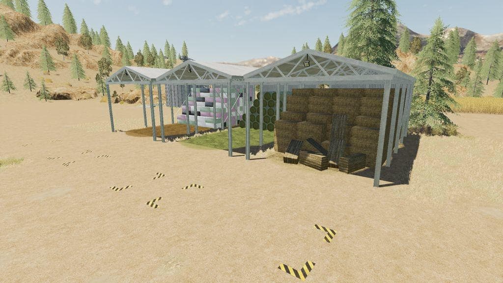 BALE STORAGE SHEDS 5