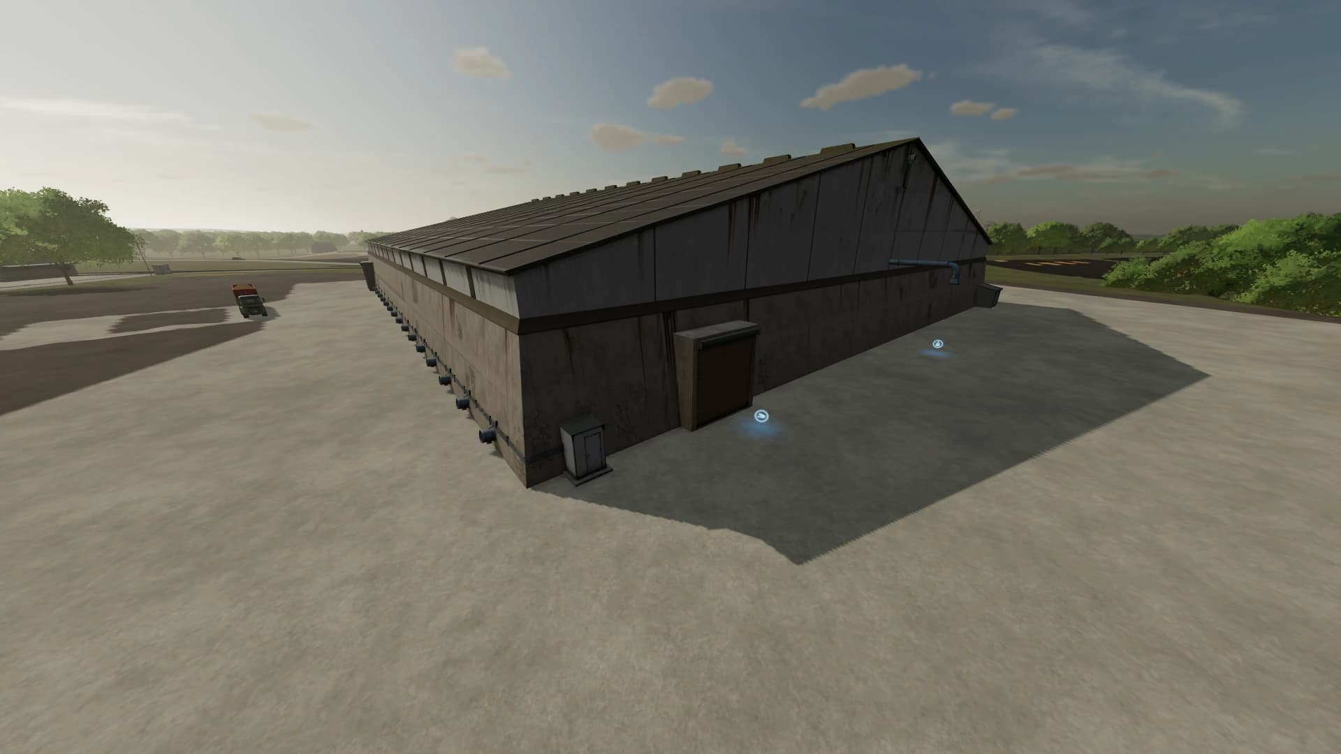 BALE STORAGE WITH SHREDDER 3