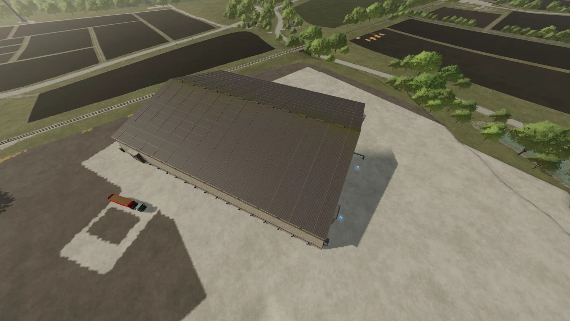 BALE STORAGE WITH SHREDDER 2