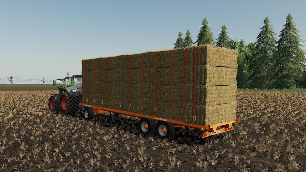 BALE TRAILER DANGREVILLE