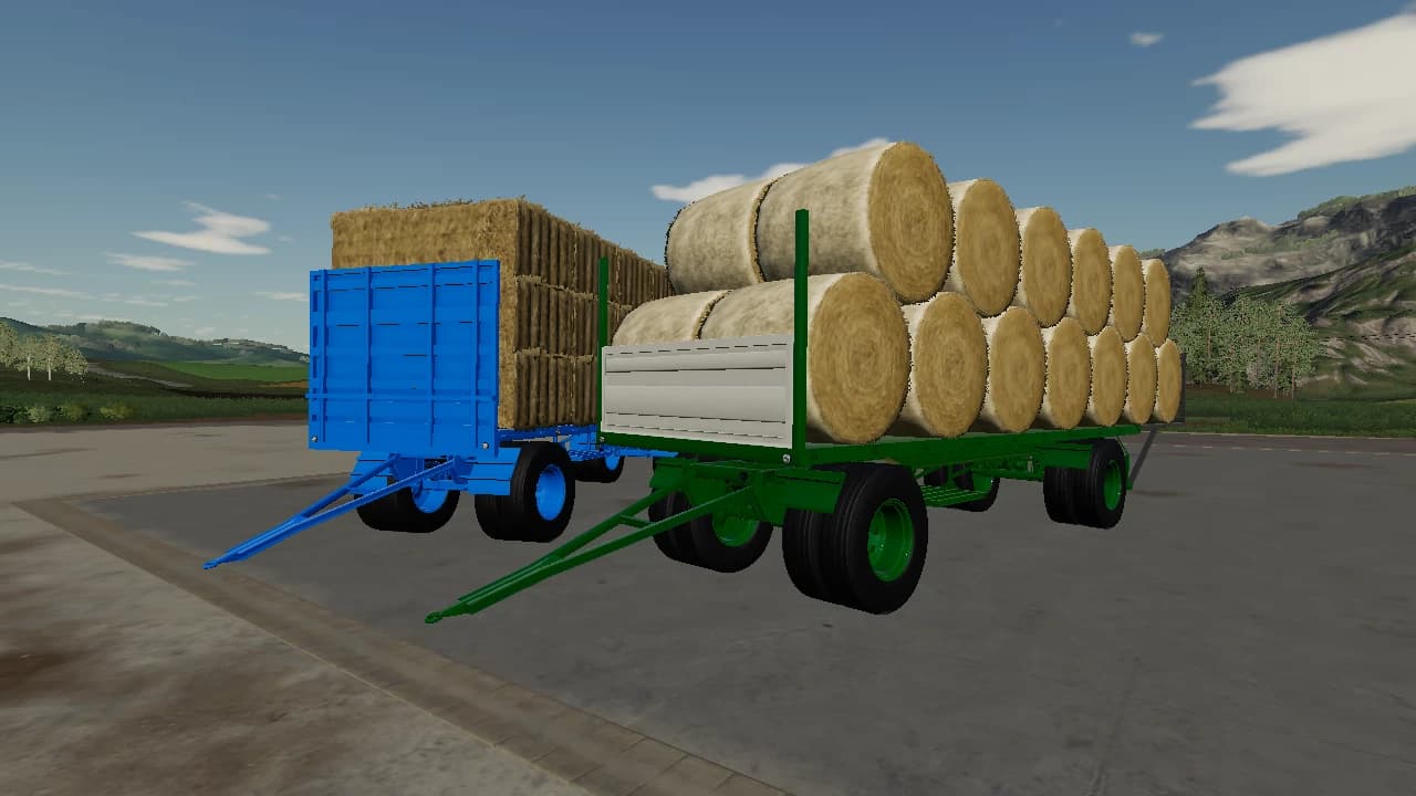 BSS &amp; RÁBA BALE TRAILER