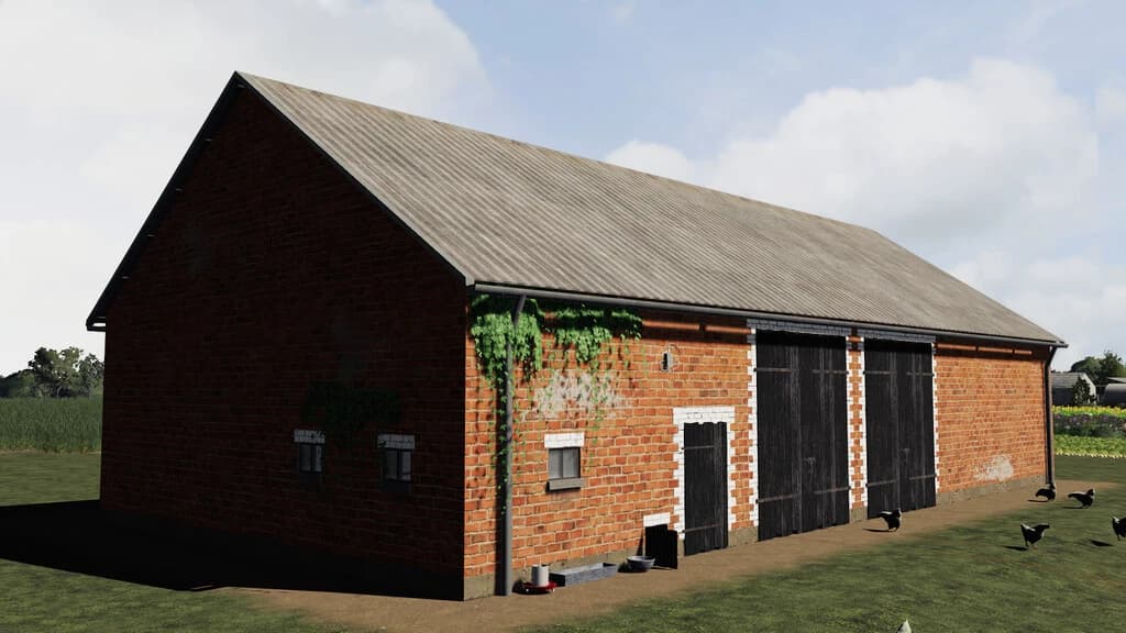 BARN WITH CHICKEN COOP 2